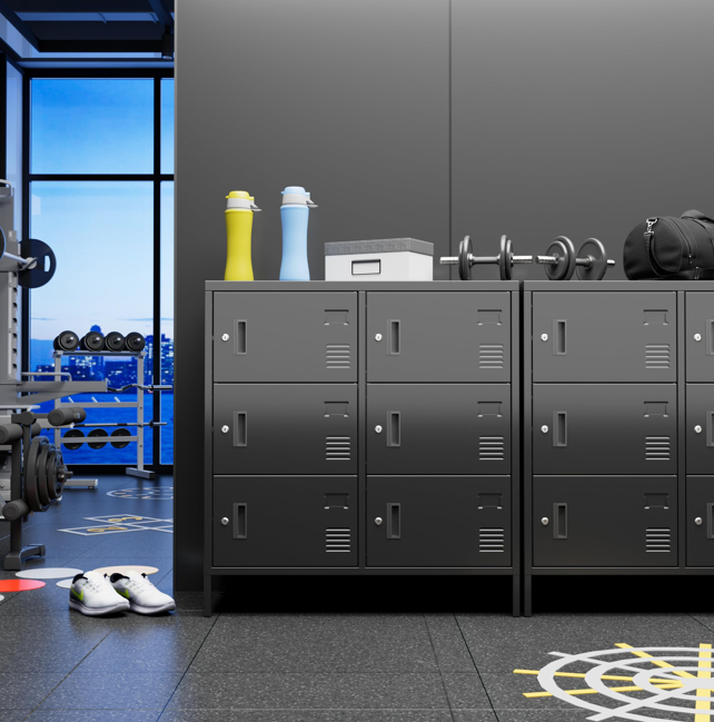 OfficeFlex 6-Door Metal Cabinet