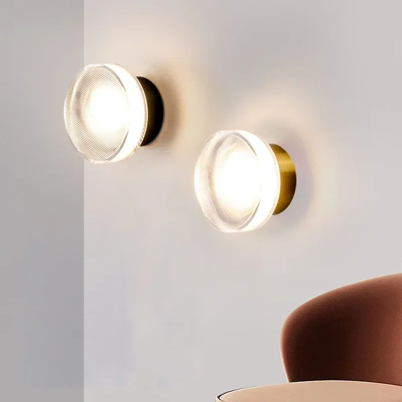 OrbiLumina - Modern round wall light