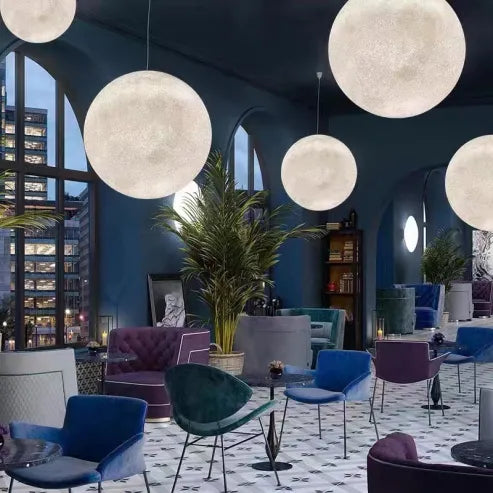 SimplicityMoon – Nordic moon pendant lamp for a stylish ambience