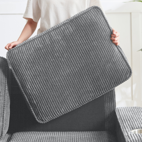 CozyLounge – Modern Corduroy 3-Seater Sofa