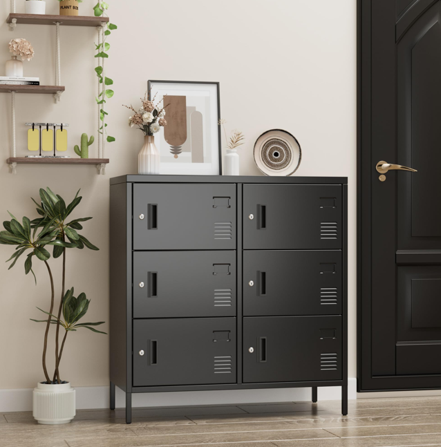 OfficeFlex 6-Door Metal Cabinet