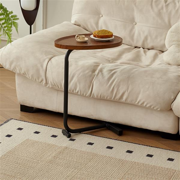 CozyCurve Sofa Table– Compact Sofa & Bedside Table