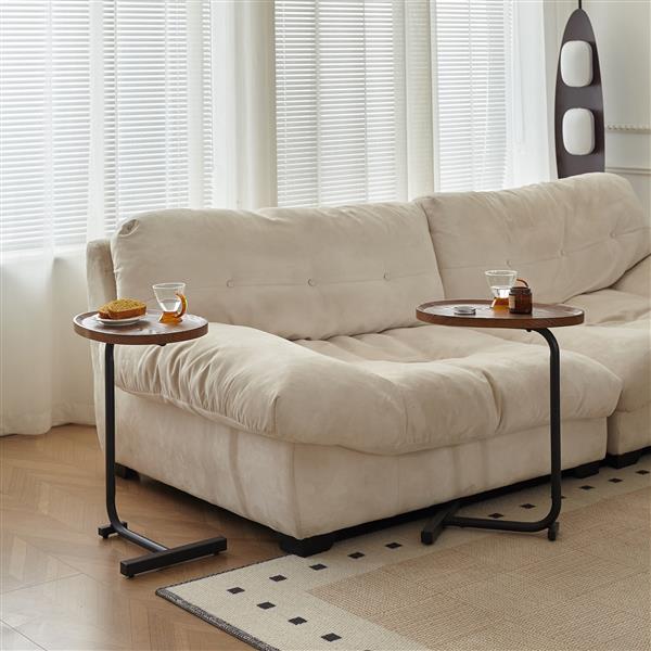 CozyCurve Sofa Table– Compact Sofa & Bedside Table