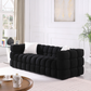 Modern Bouclé Marshmallow Sofa – 3-Seater Plush Cloud Design