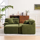 LuxeCove Chaise Lounge Sofa - Soft Modular 4-Seater