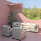 SunnyHaven – 7-Piece Outdoor Patio Sofa Set