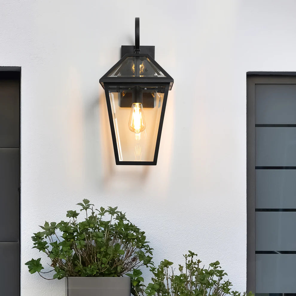 ModernEdge Black Outdoor Lantern