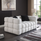 White Boucle Marshmallow 2-Seater Sofa