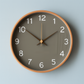 TranscendTime | Wall clock made of wood and glass