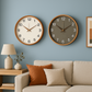 TranscendTime | Wall clock made of wood and glass