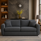 Modern Grey Minimalist 3-Seater Sofa