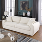 CalmaBeige - Modern Minimalist 3-Seater Sofa