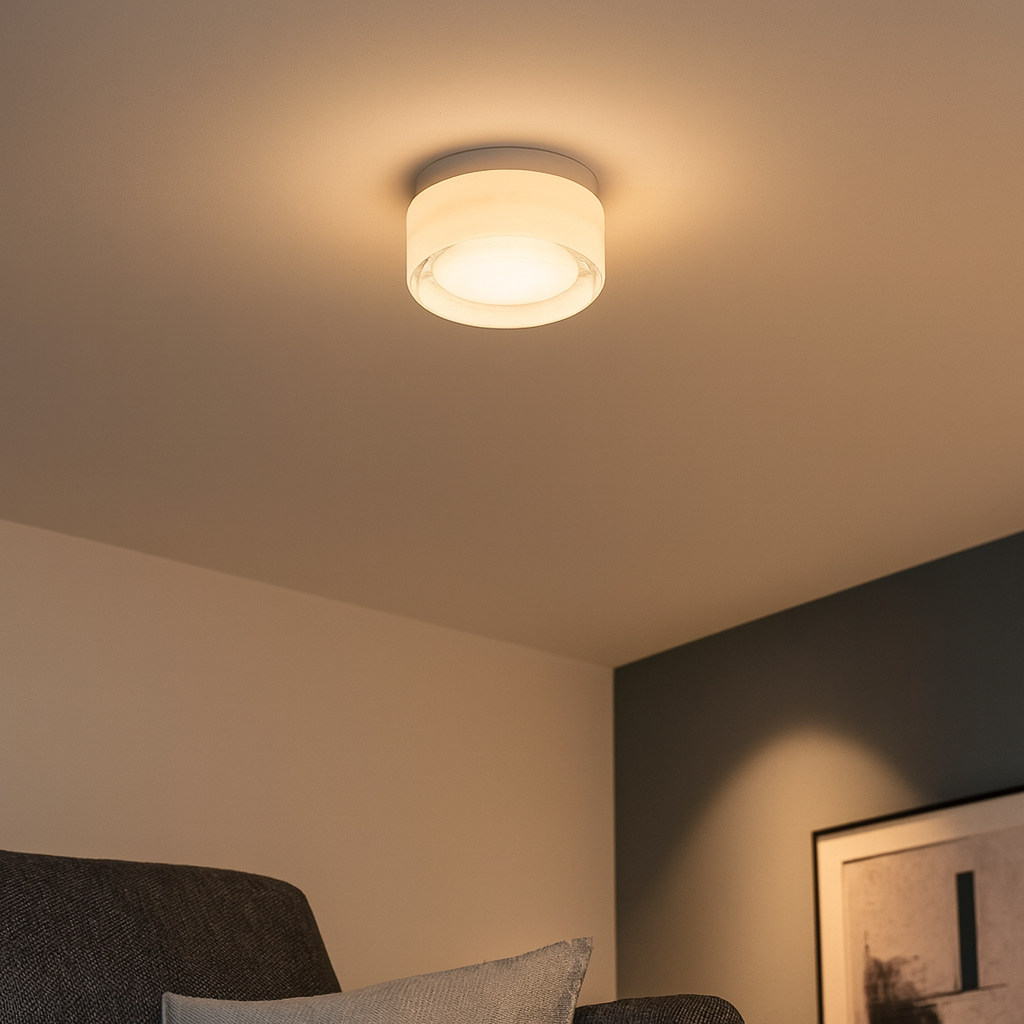 OrbiLumina - Modern round wall light