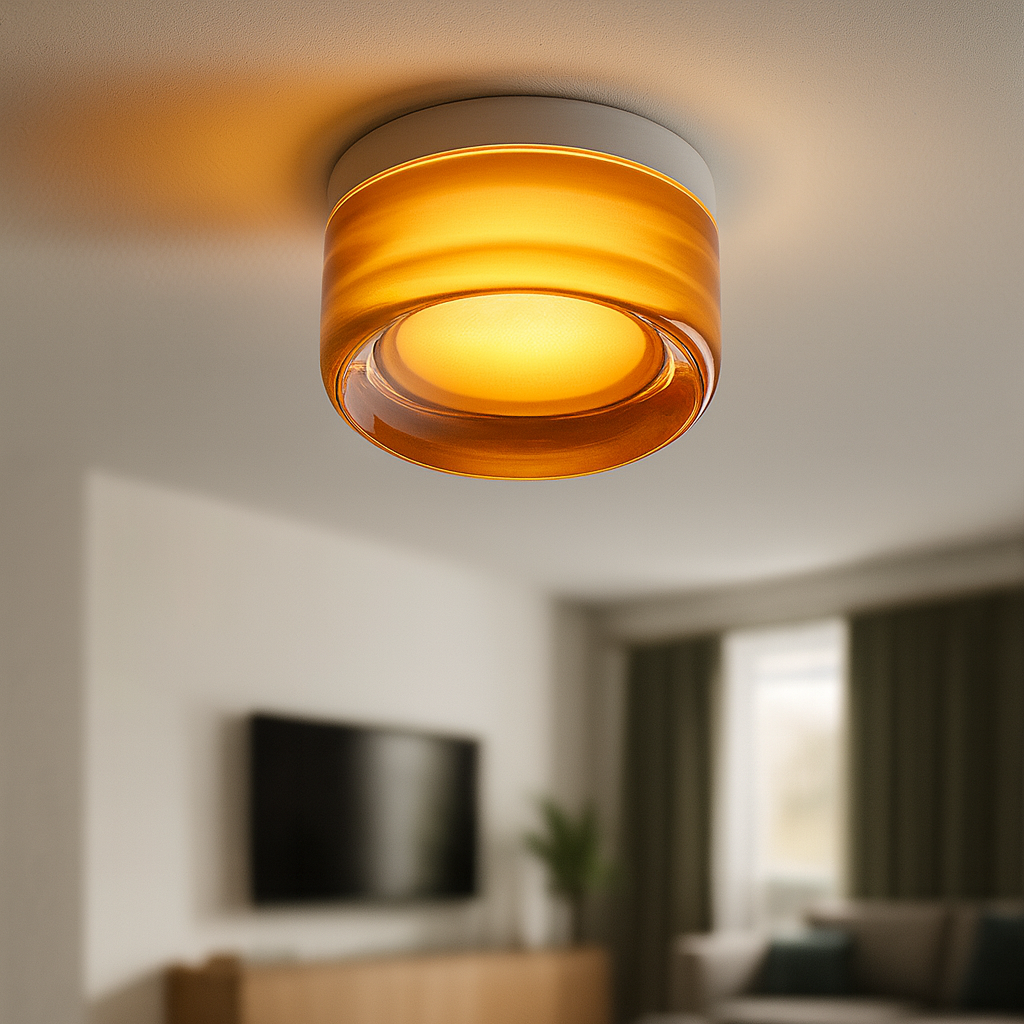 OrbiLumina - Modern round wall light