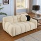 Beige Bouclé Marshmallow 2-Seater Sofa