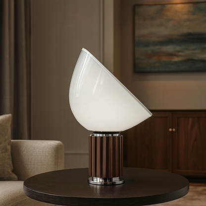 Fashion Creative Radar Table Lamp – Modern Metal & Glass Decorative LED Light