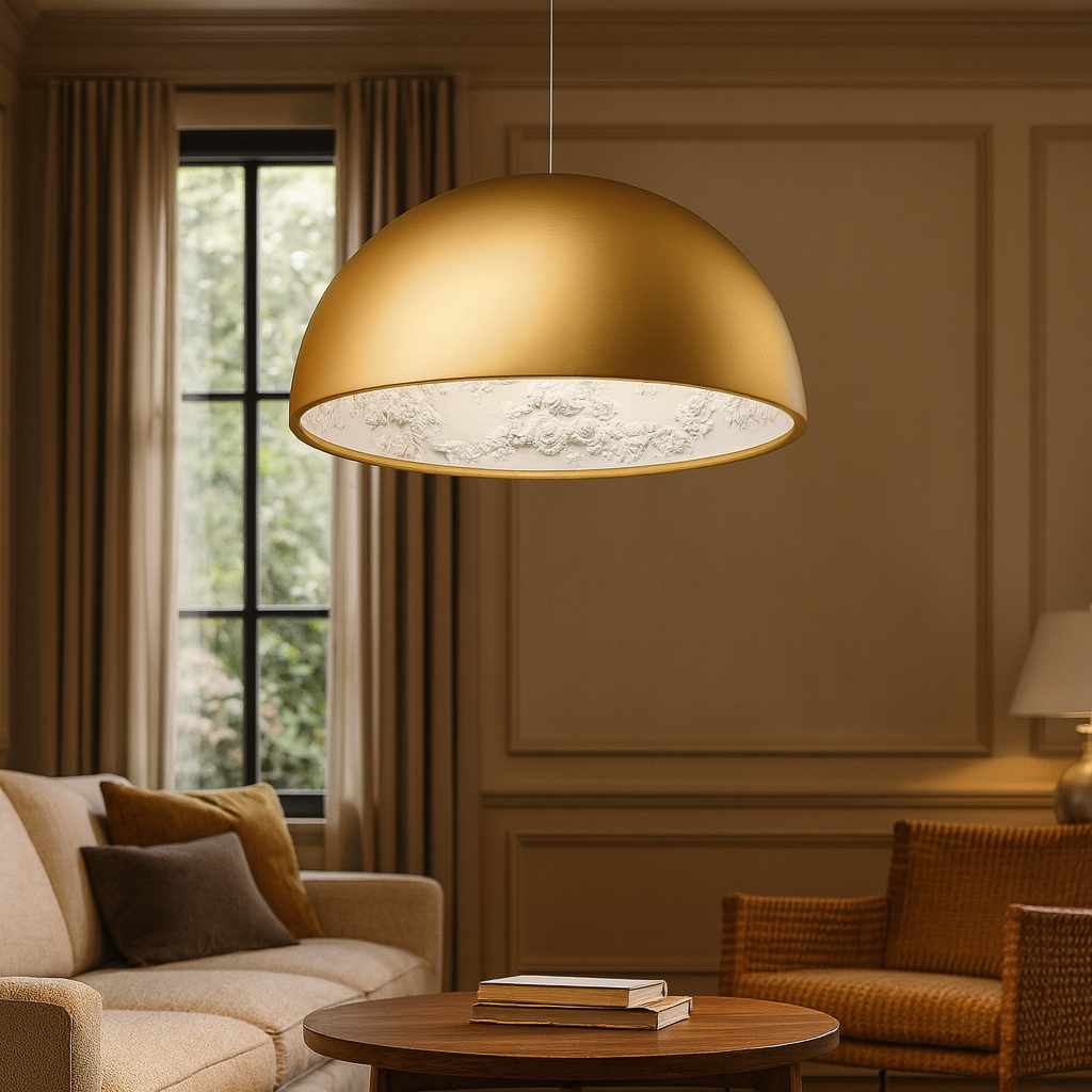 Modern Retro Resin Hanging Garden Lamp – Creative Simple Chandelier for Home & B&B Spaces