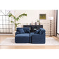 LuxeCove Chaise Lounge Sofa - Soft Modular 4-Seater