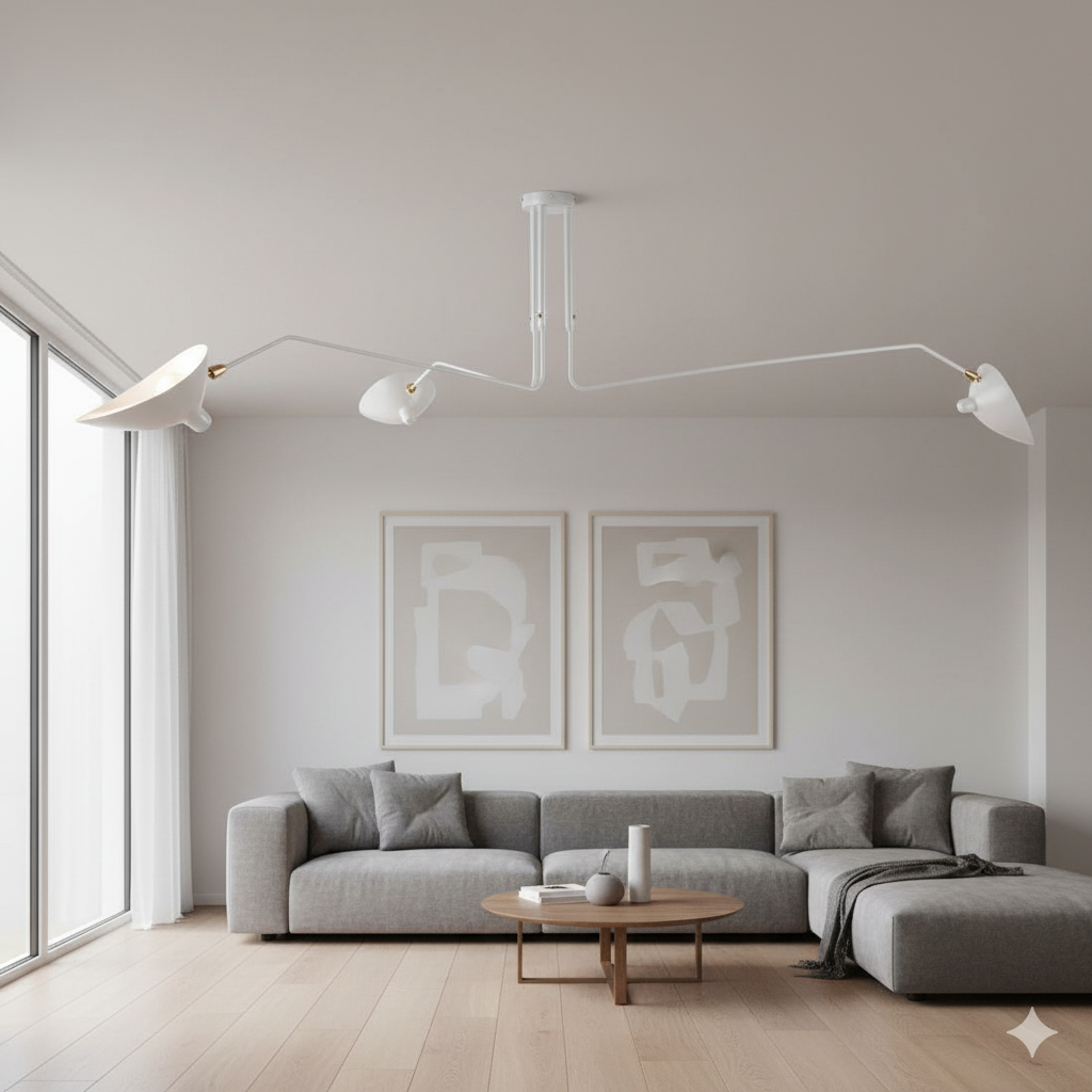 MonoArc Modern Ceiling Lamp