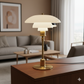 Artistic Glass Bedside Table Lamp – Modern Creative Lighting for Living Room & Bedroom