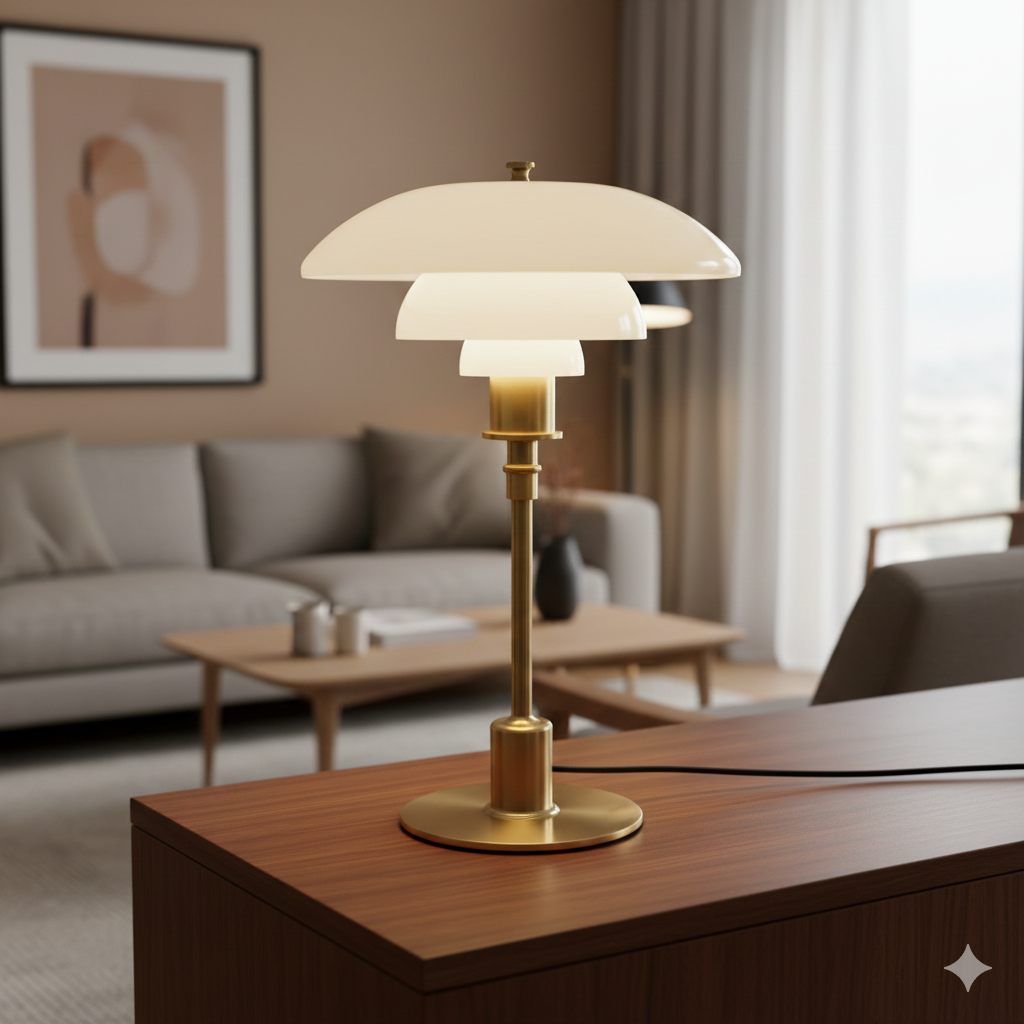 Artistic Glass Bedside Table Lamp – Modern Creative Lighting for Living Room & Bedroom