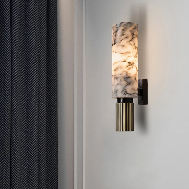 LuxeMarble - Marble Wall Lamp