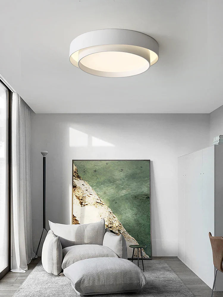 NordicAura – Minimalist LED ceiling light in Scandinavian design