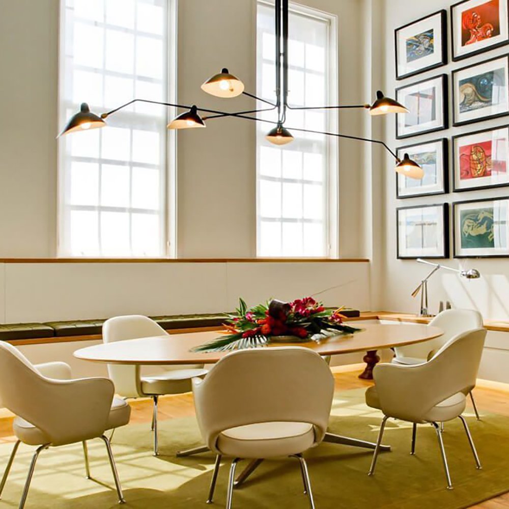 MonoArc Modern Ceiling Lamp