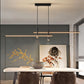 LinearGlow - Modern minimalist dining room chandelier